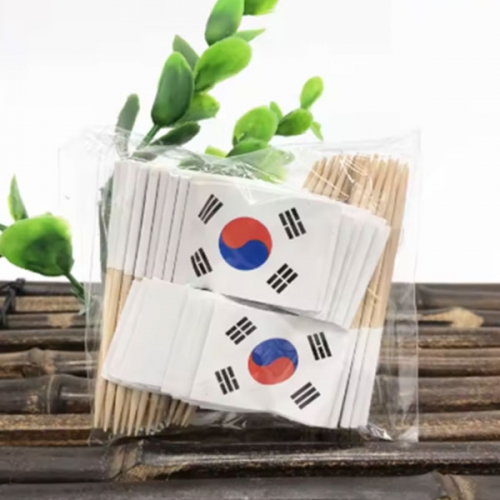 장식꽂이 태극기_100개