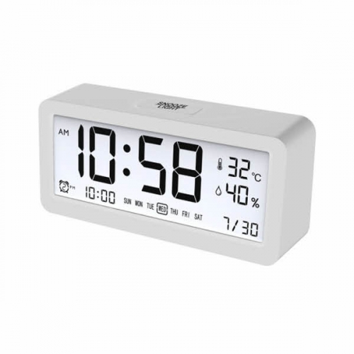 미니멀 무소음 LCD 알람시계