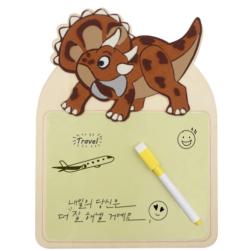 펠트 공룡 화이트 보드