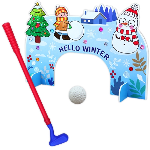 겨울로 풍덩! 게이트볼놀이(4인용)