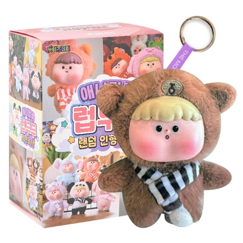 애니멀룩 럽두두 인형키링 1p 캐릭터 인형 열쇠고리
