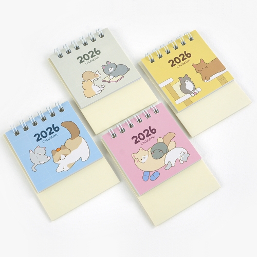 2026 냥냥 쪼꼬미 미니달력 (4개)