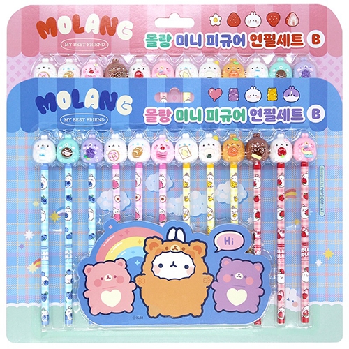 7000 몰랑NEW피규어12본연필세트_2탄