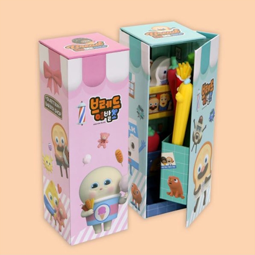 6000 브레드이발소스탠드종이지함필통