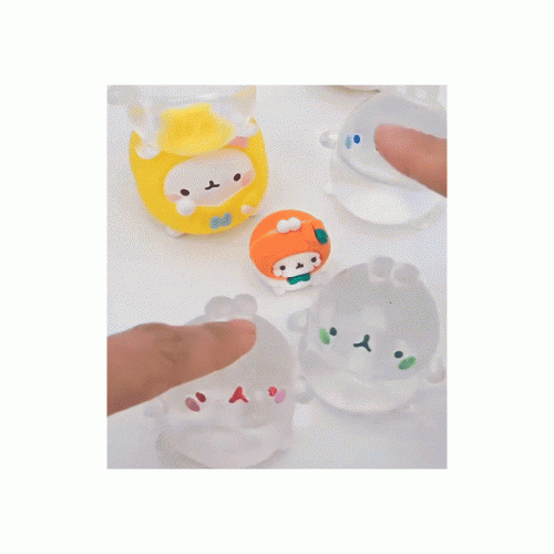 몰랑이 투명 모찌 말랑이 스트레스해소 스퀴시