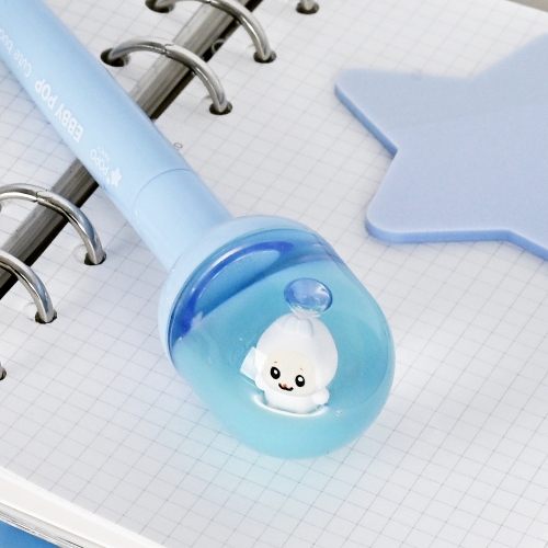 에비팝 워터볼 펜 0.5mm 캐릭터 볼펜