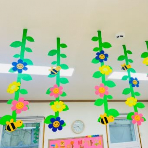 봄 넝쿨 모빌DIY(1줄)
