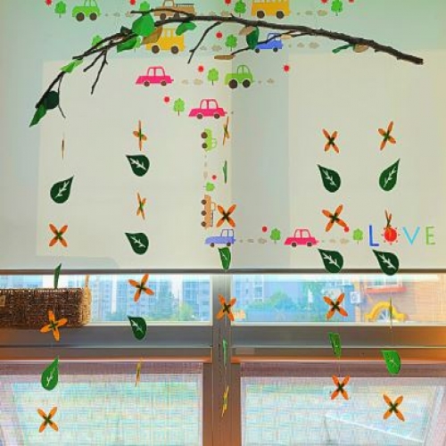 개나리 모빌DIY(1줄)