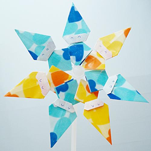 [감성쫑이] 삐에로 바람개비(10개)