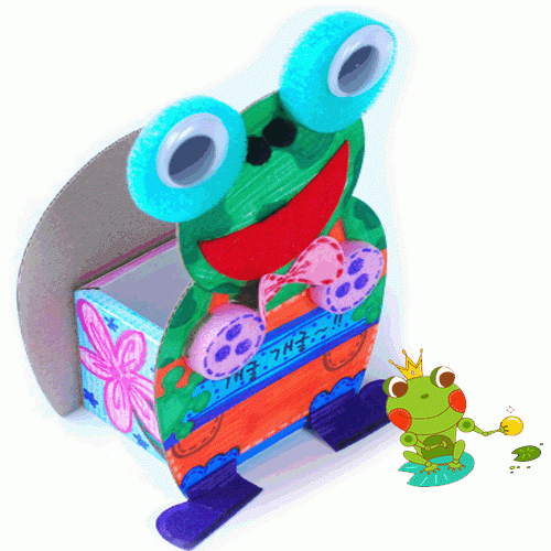 개구리연필꽂이
